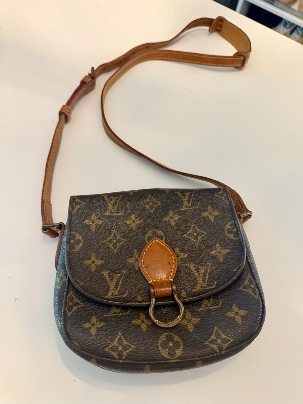 Louis Vuitton Monogram Canvas Monogram Saint Cloud
